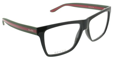 gucci frames gg 1008|Gucci GG1008 51N Eyeglasses in Black Green Red.